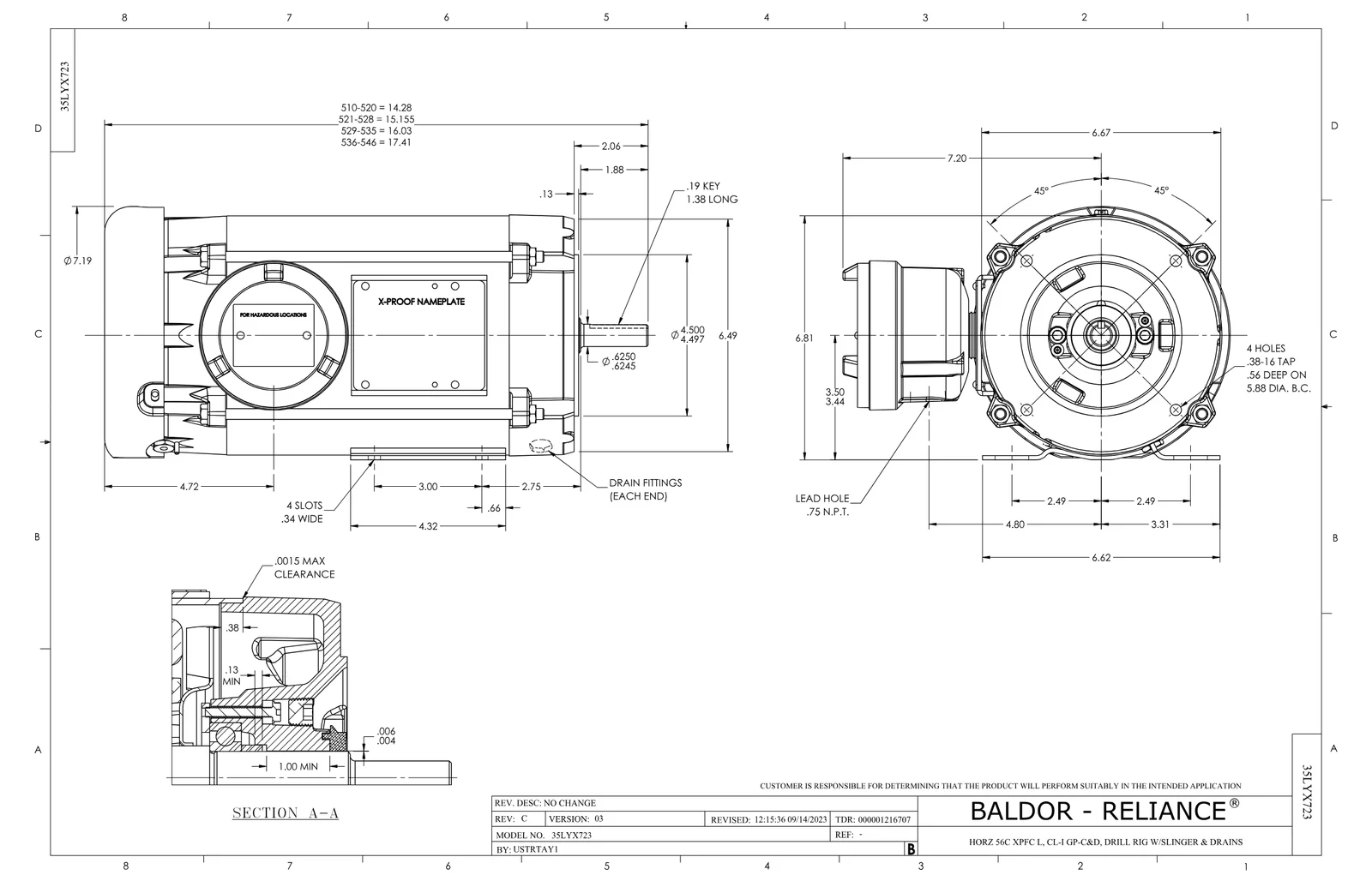 Baldor CDRXL05144