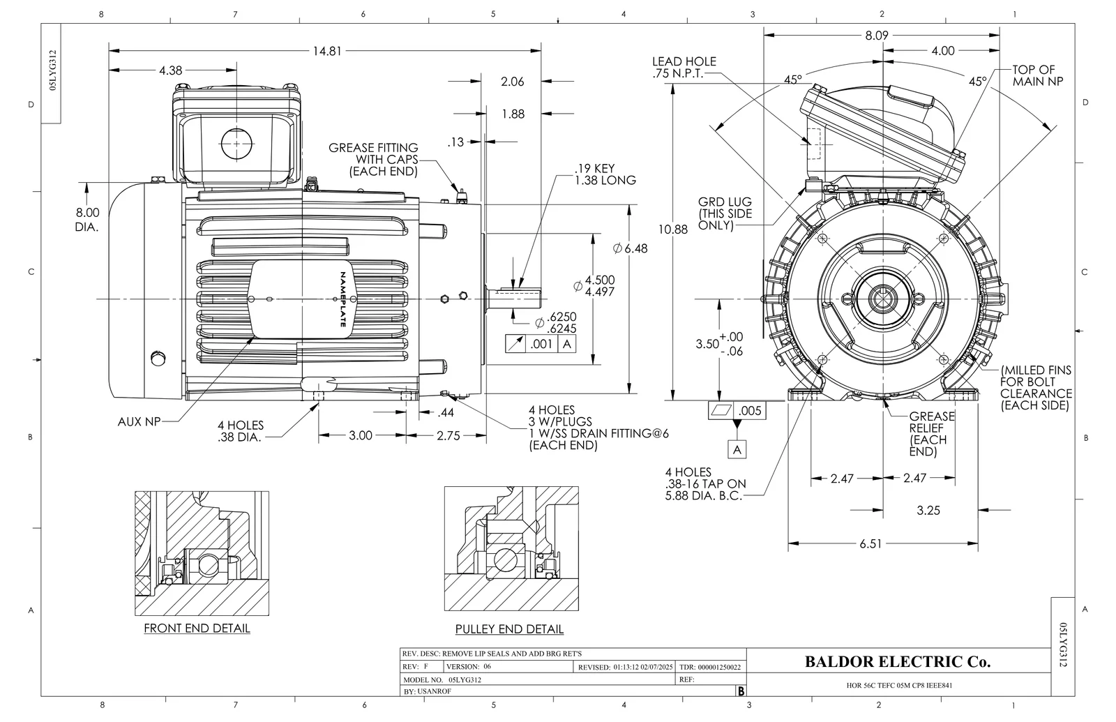 Baldor CECP83581-4