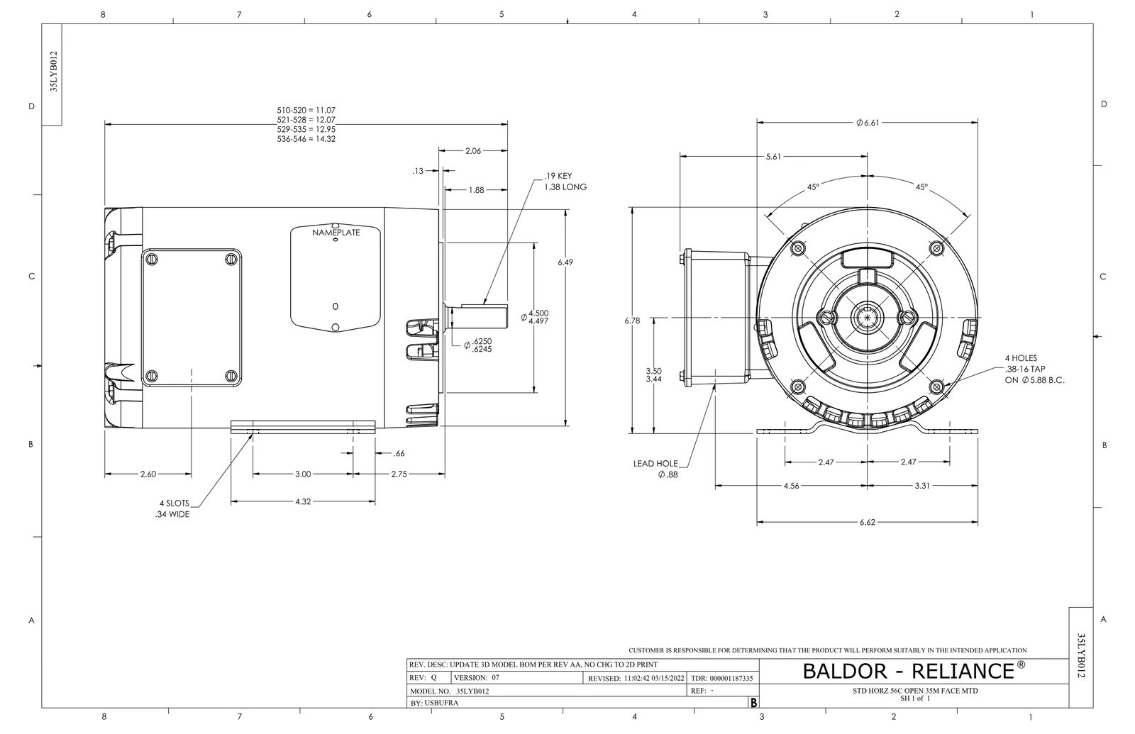 Baldor CEM31112