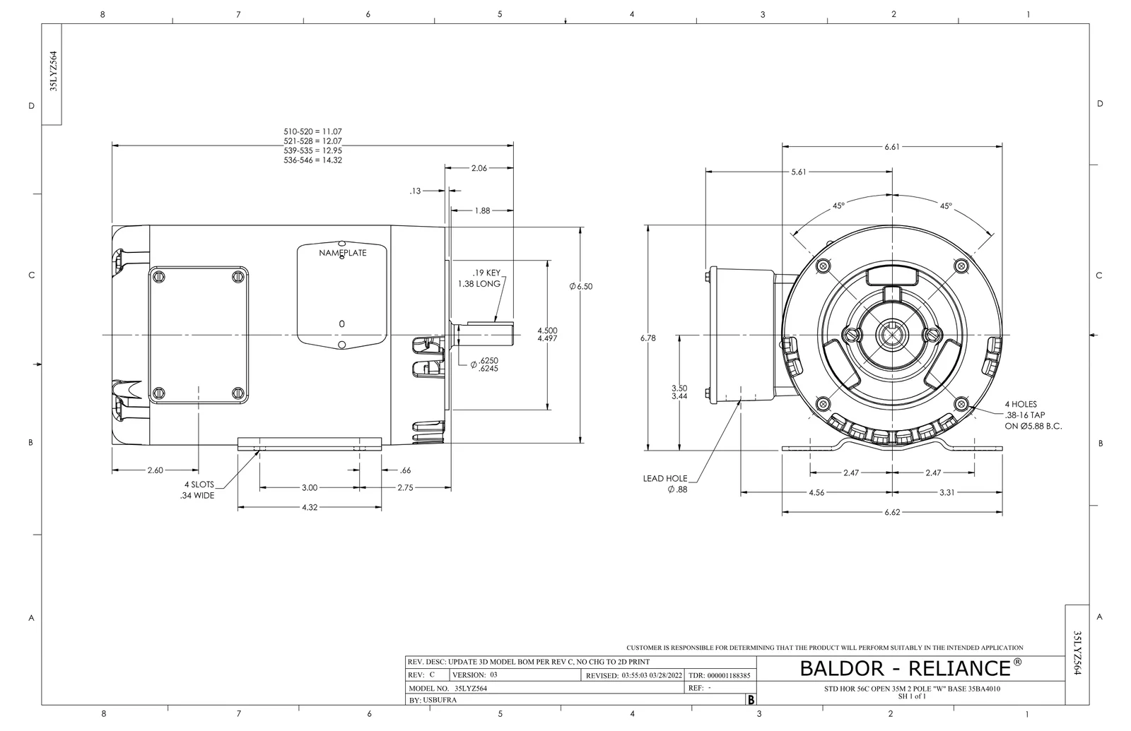 Baldor CEM31155
