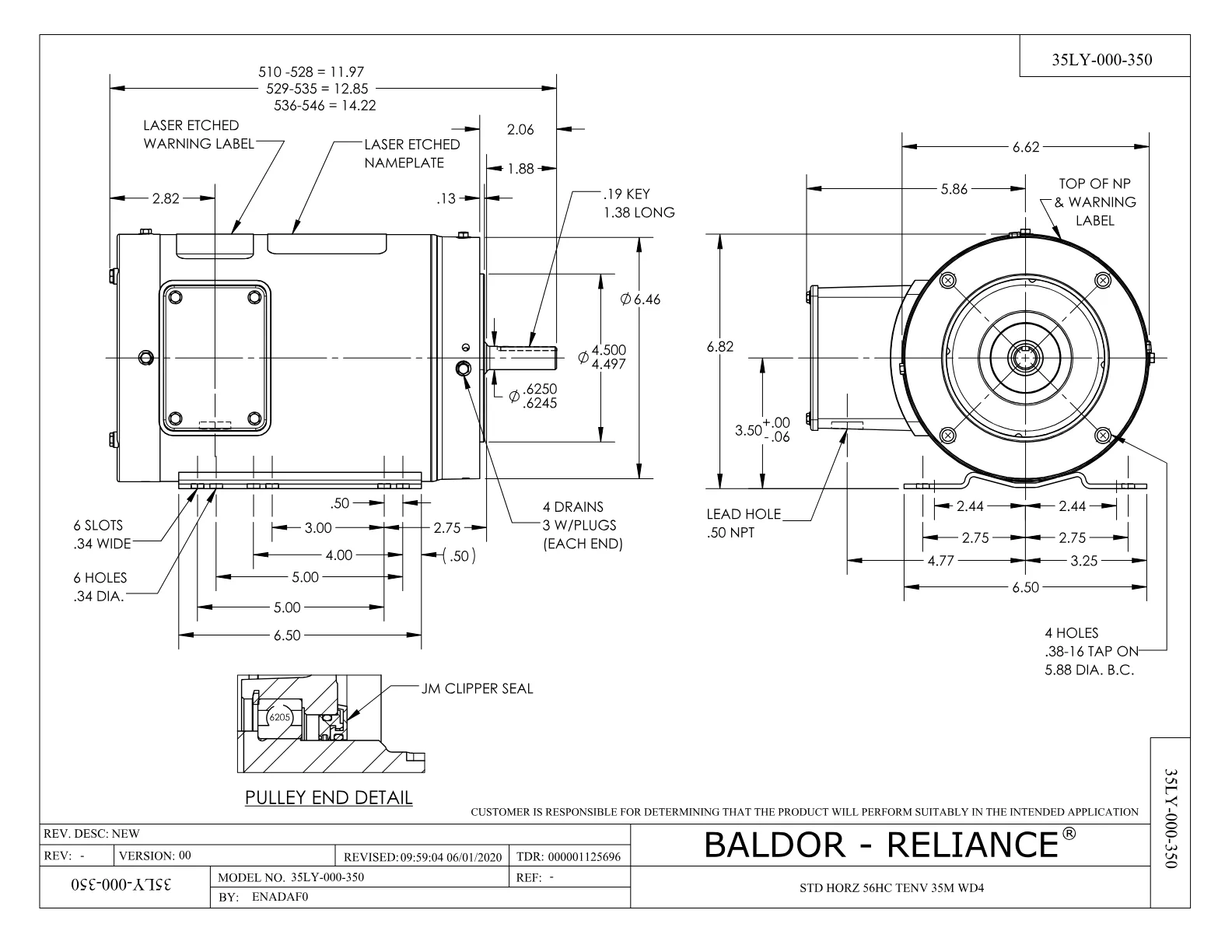 Baldor CESSWDM3545-H