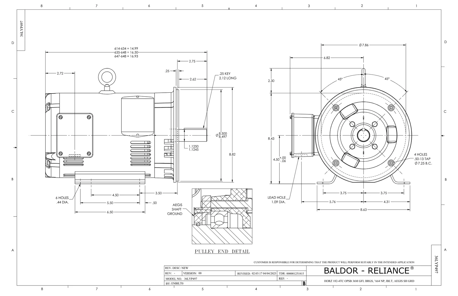 Baldor CSPM3212T-G