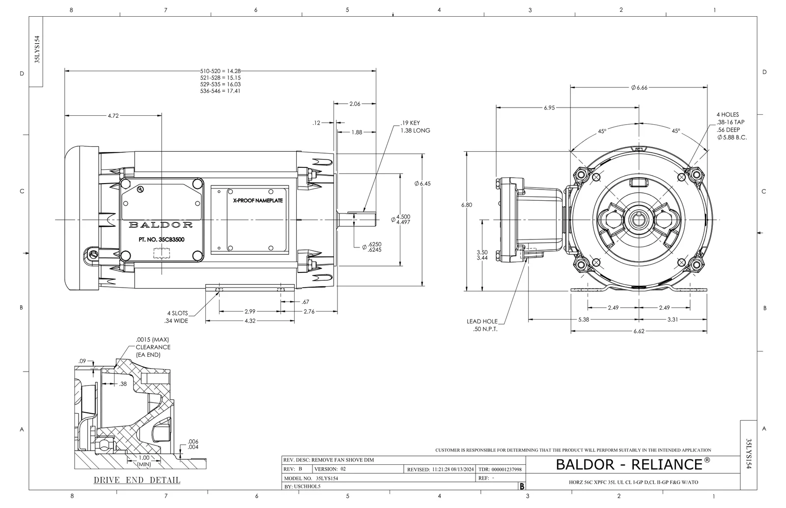 Baldor CXL05142A