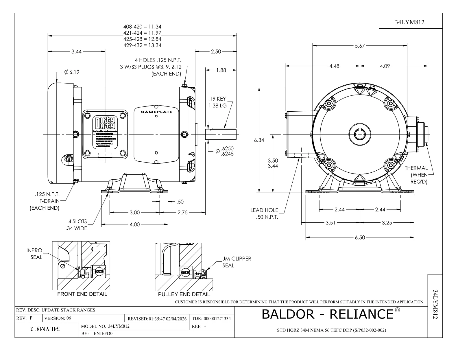 Baldor DM3538