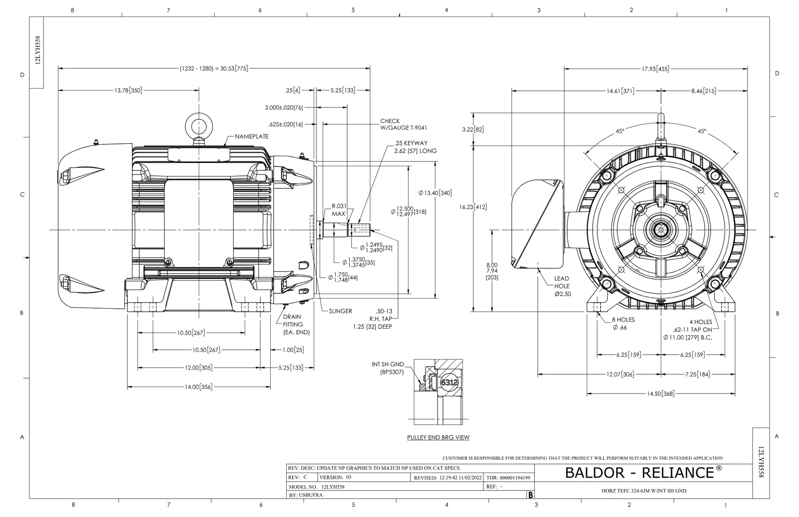 Baldor EJMM4115T-G
