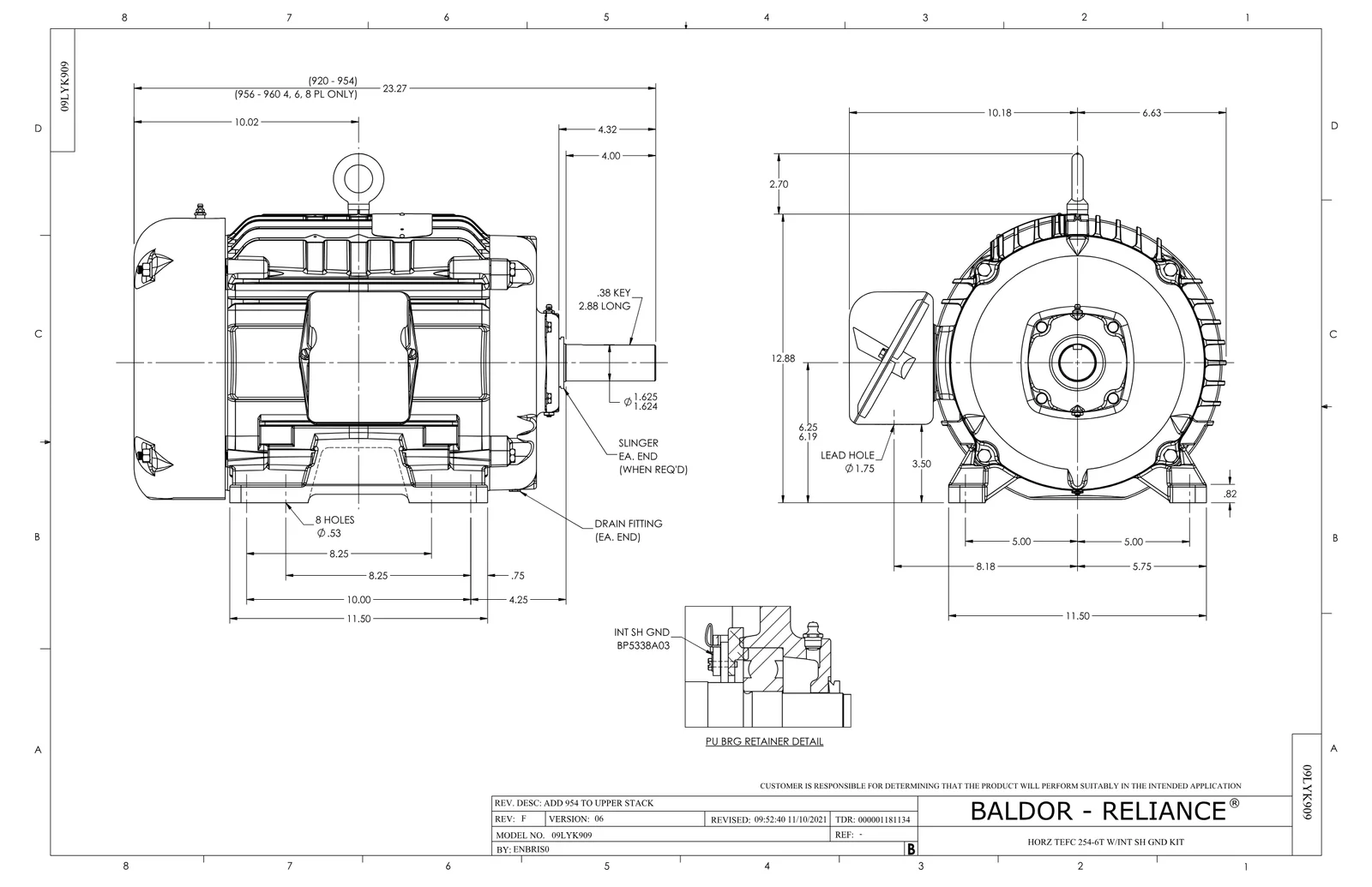 Baldor EM2334T-5BG