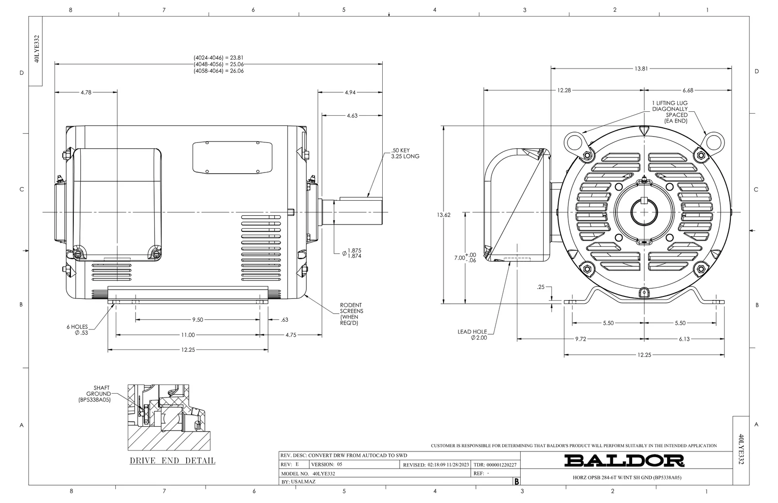 Baldor EM2531T-5BG