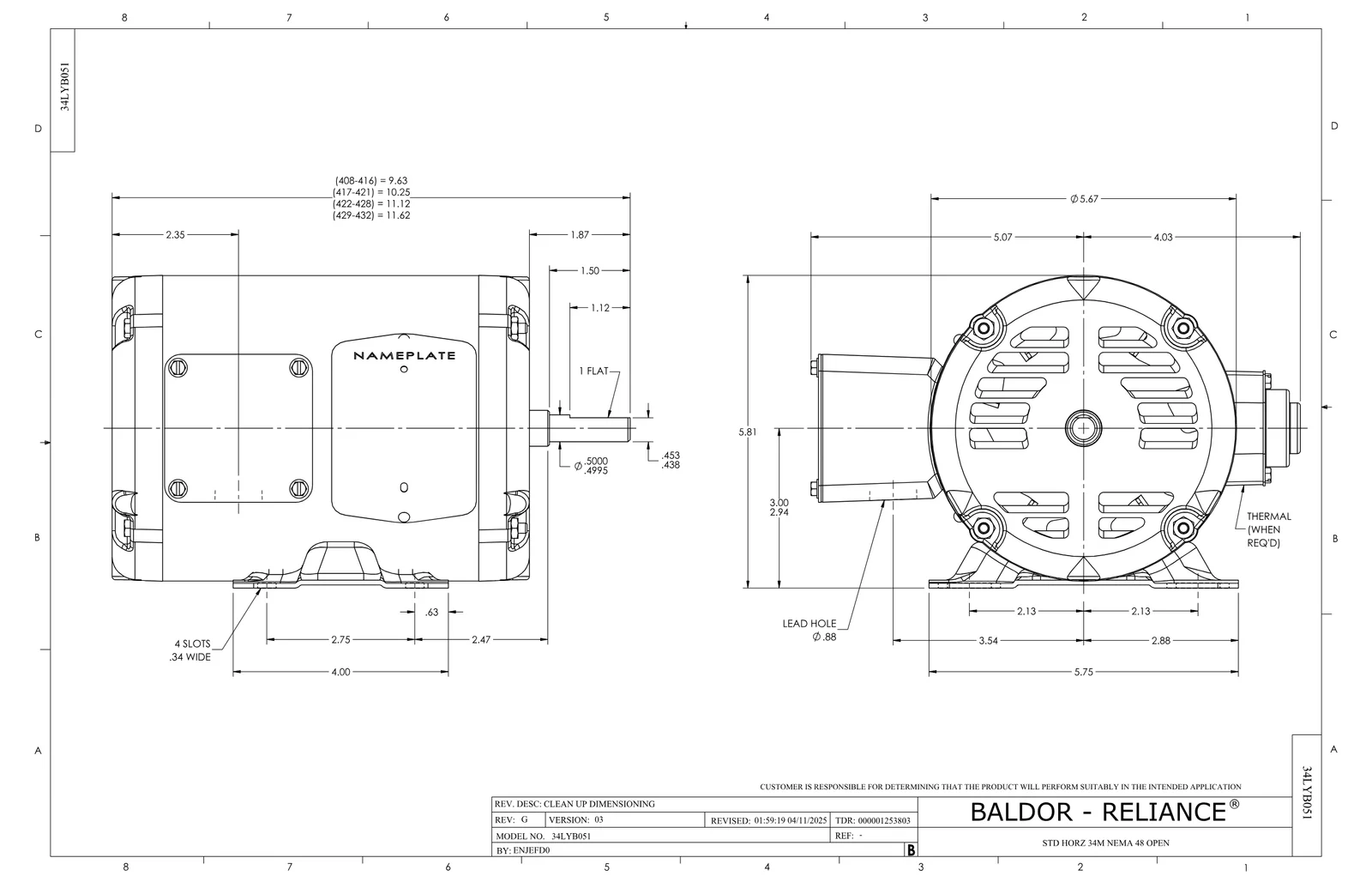 Baldor EM30003