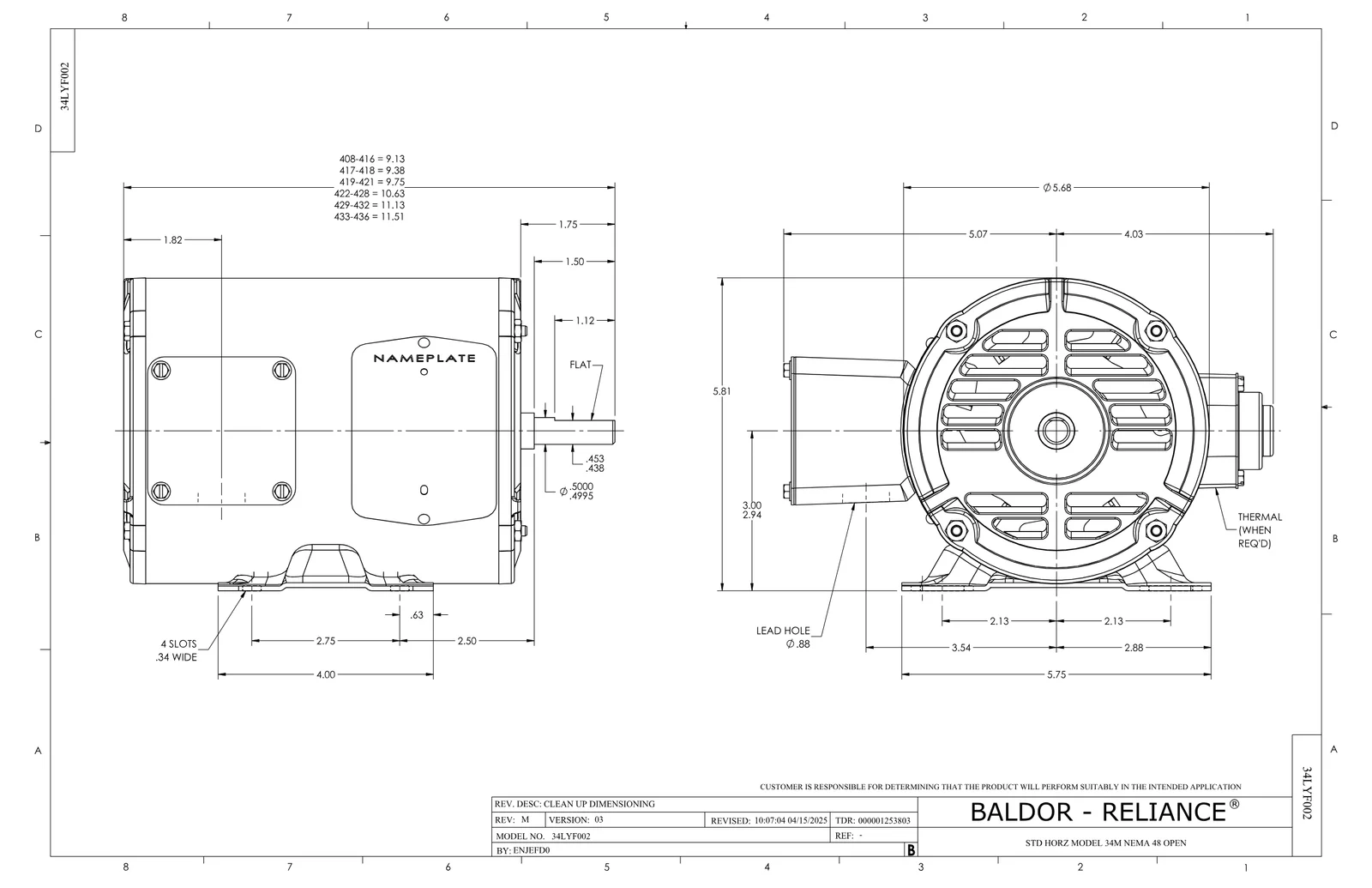 Baldor EM30007
