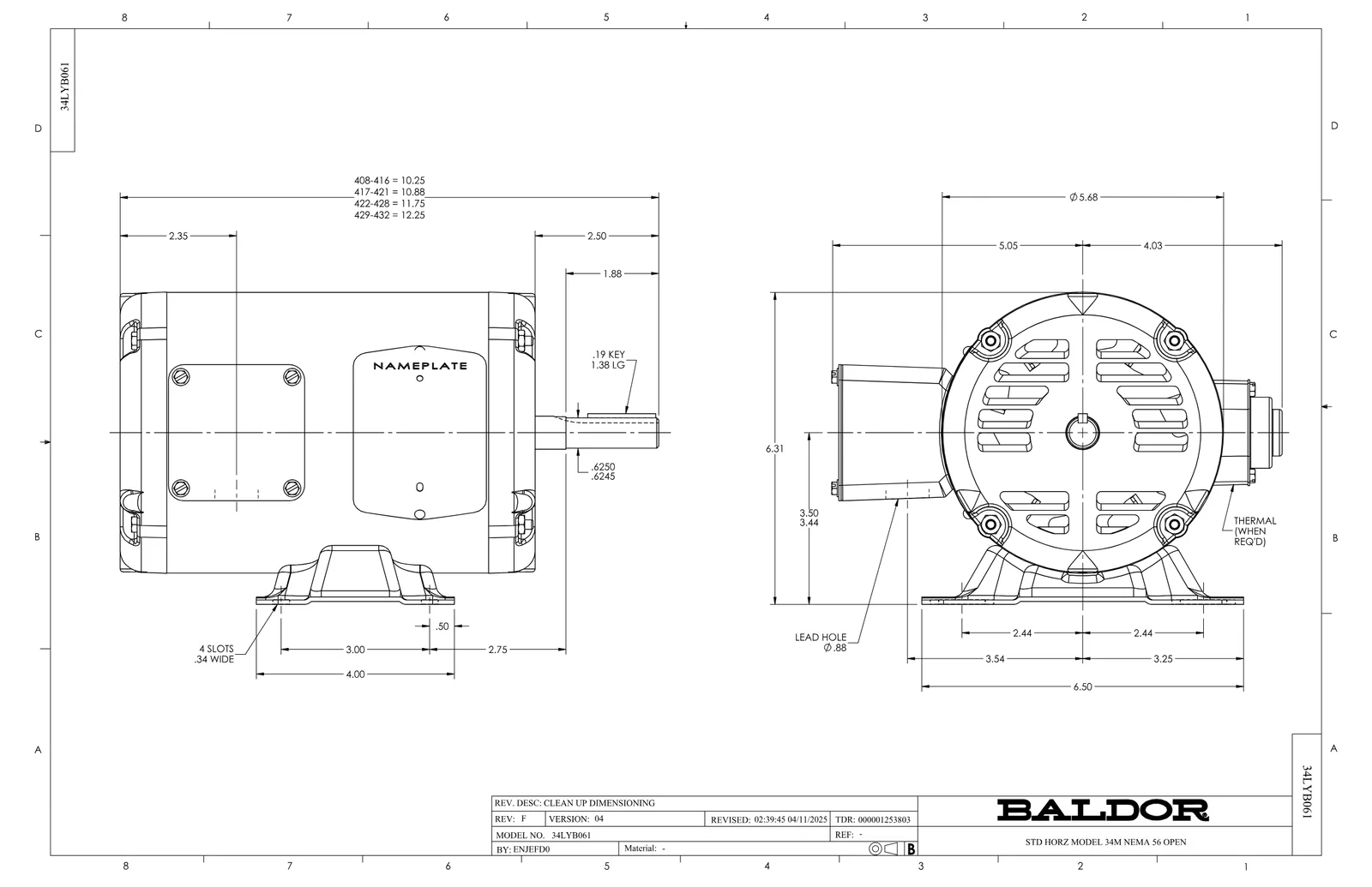 Baldor EM31104