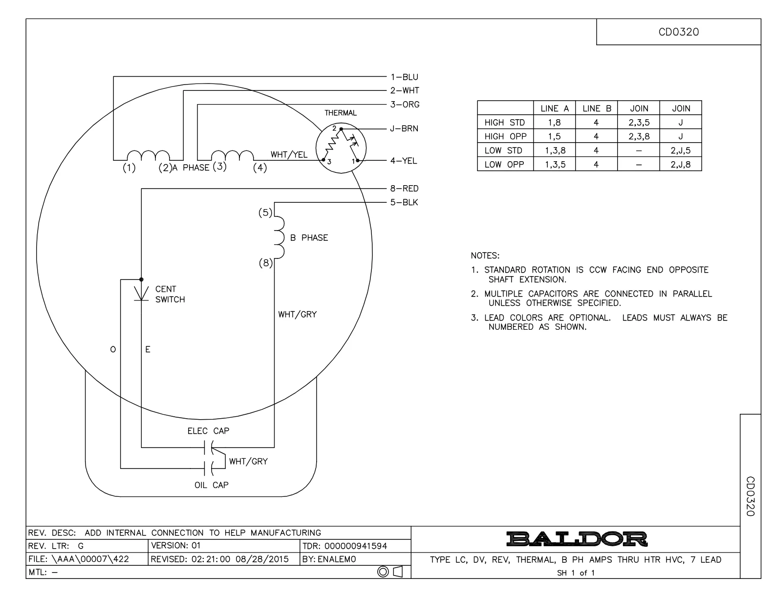 Baldor EPCL1317M