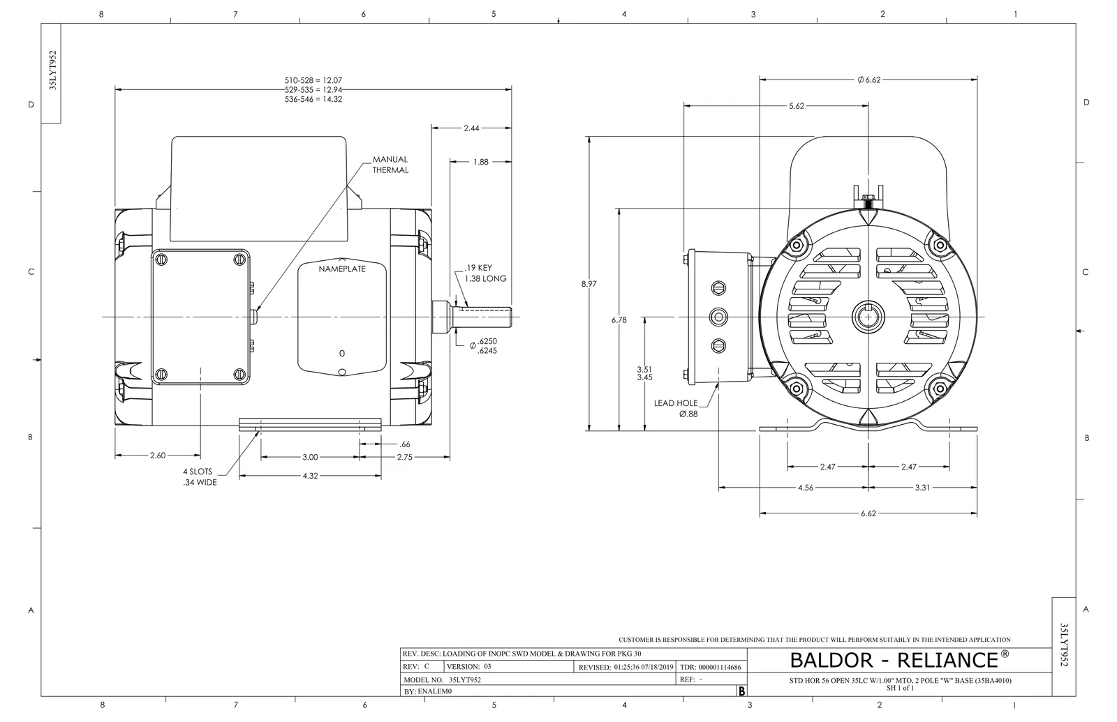 Baldor EPL1317M