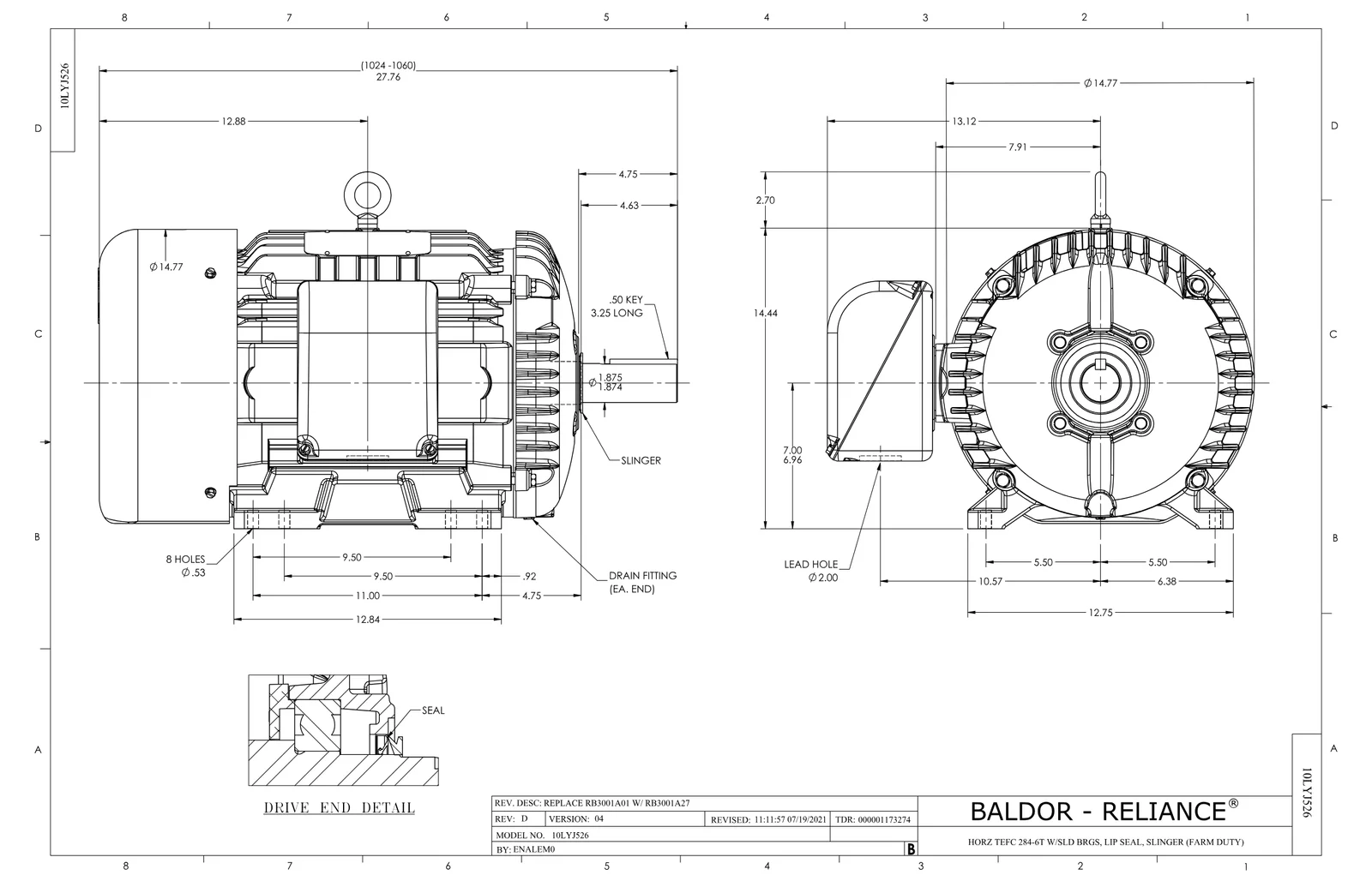 Baldor FDEM4103T-5