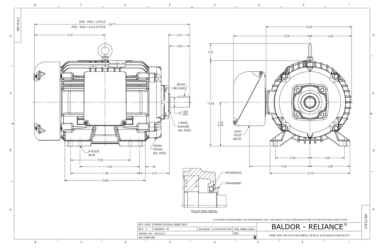 Baldor FDEM4107T-5