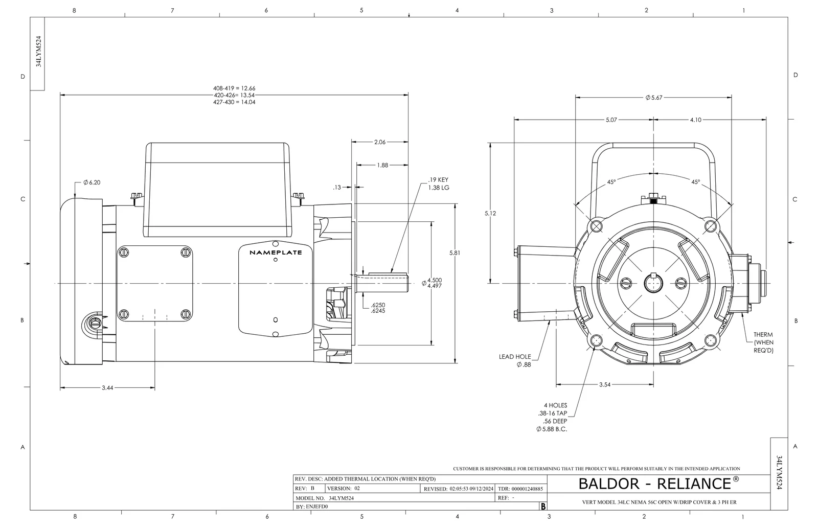 Baldor KEL11205A