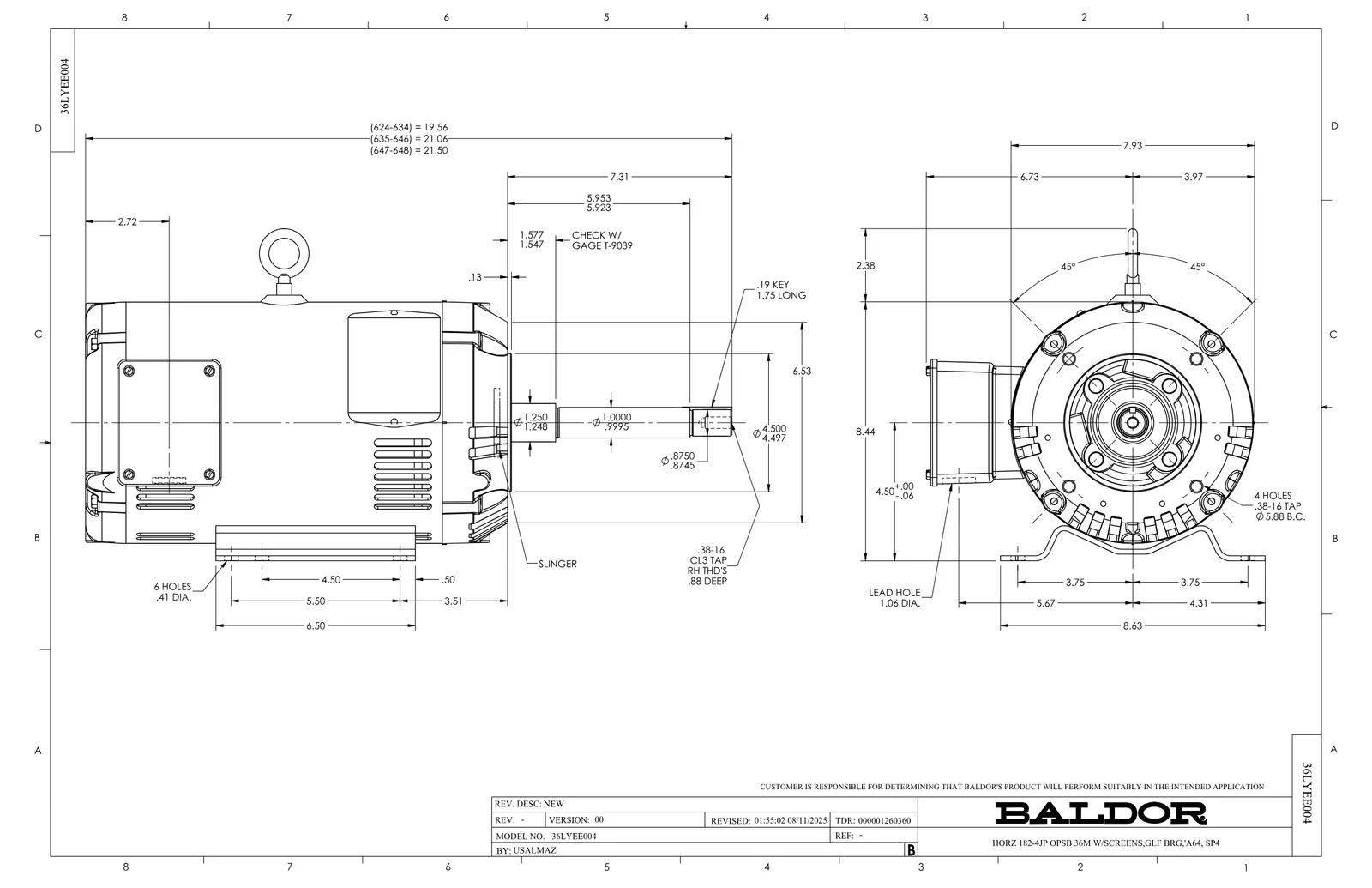 Baldor SPJPM3211T