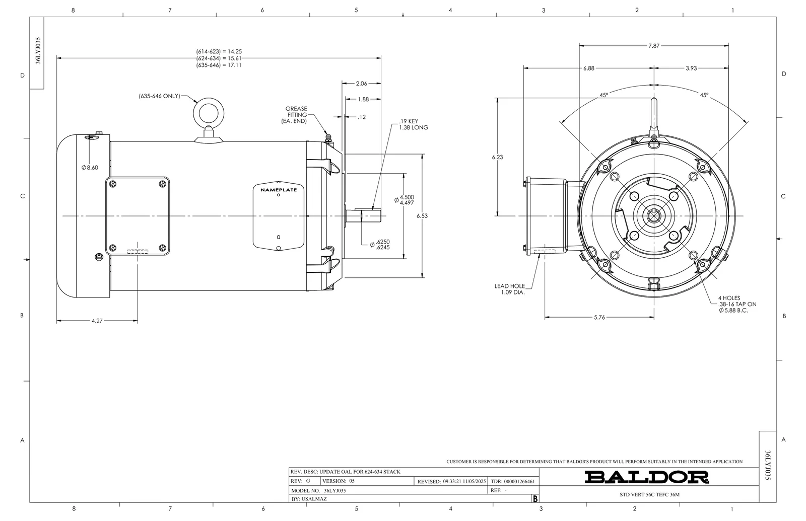 Baldor VEM3557