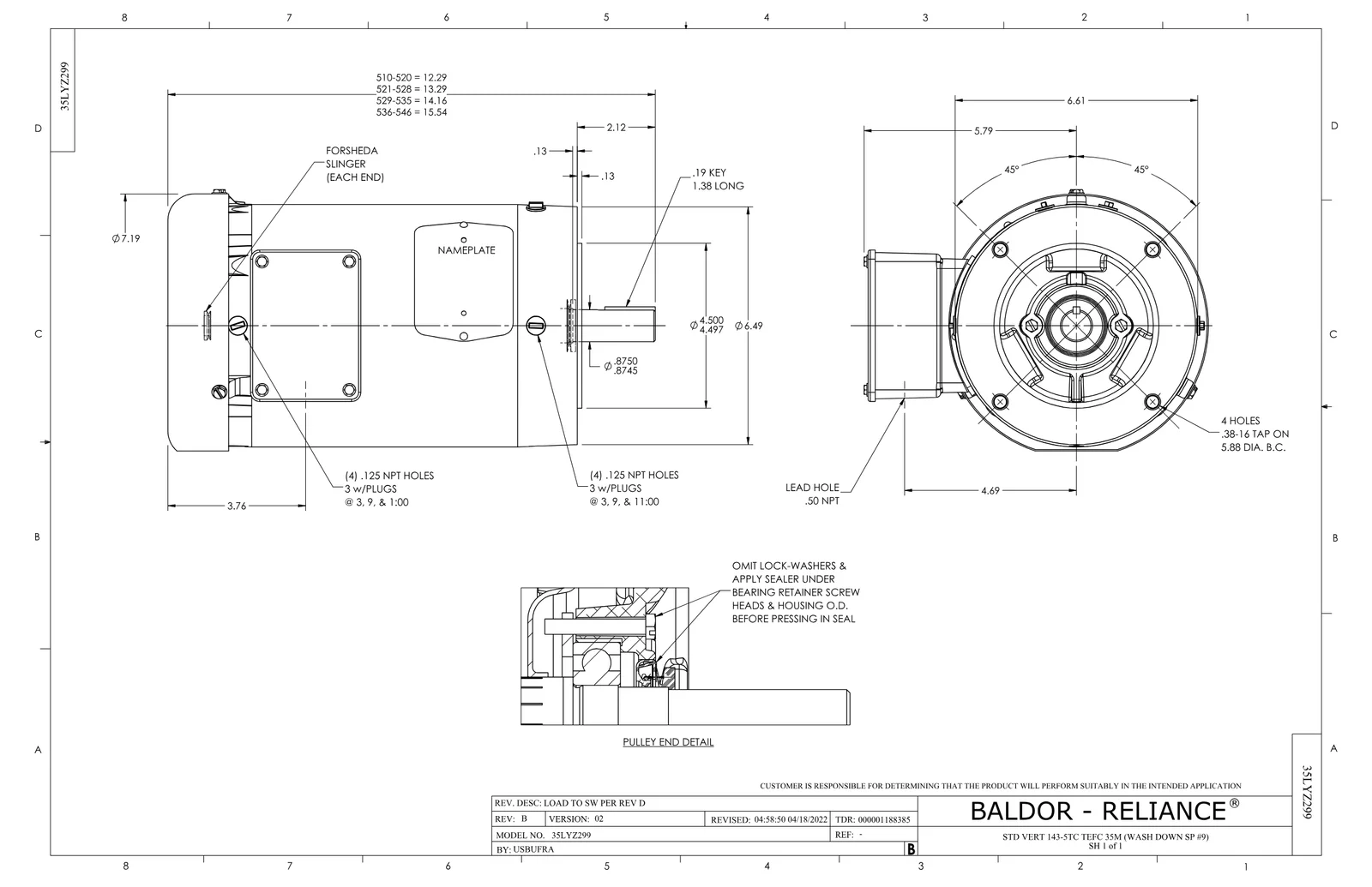 Baldor VEWDM3559T