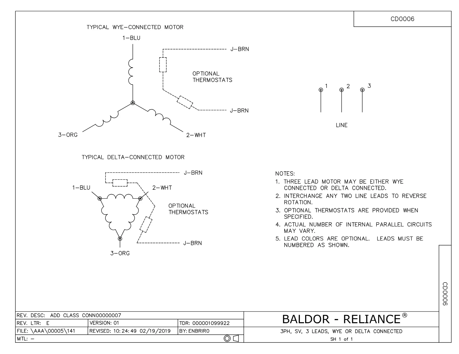 Baldor VXT3012T-5