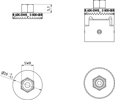 Bosch Rexroth 3609438700