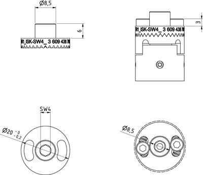 Bosch Rexroth 3609438709