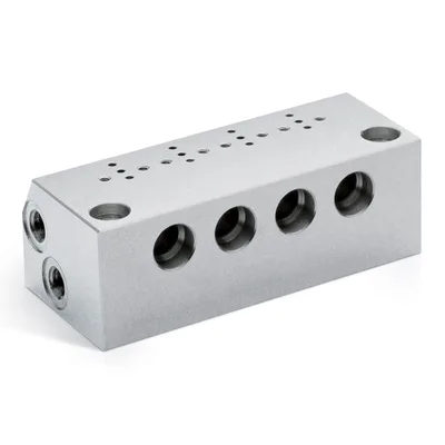 Camozzi K103-02 SINGLE MANIFOLD FRONT OUT LETS
