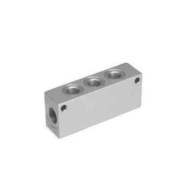 Camozzi 3053 1/4-4L-1/8 LINEAR EXIT COLLECTORS