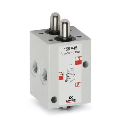 Camozzi 158-945 MECHANICAL POPPET VALVE SER. 1