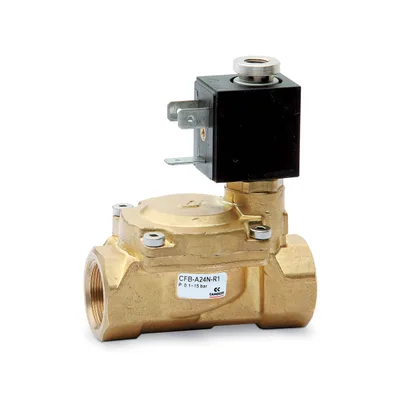 Camozzi CFB-A25P-R1-B7E VALVE 2/2 NC 3/4 NBR