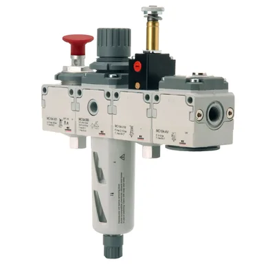 Camozzi MC202-QN-5 ASSEMBLED FRL GROUP