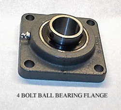 Dodge F4BSCNP100 NICKEL PLATED FLG 124121