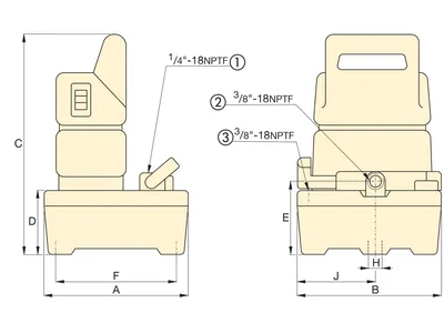 Enerpac PUD1301B
