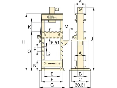 Enerpac XLP256P392U