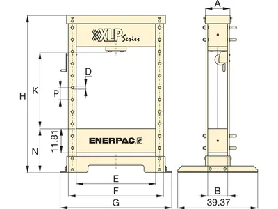 Enerpac XLP506XA12GU
