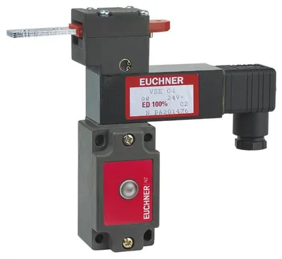 Euchner NZ1VZ-538E3VSM04L060-M Safety switch NZVZVSM (guard locking, closed-circuit current principle)