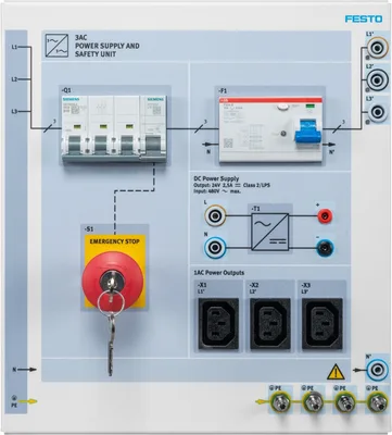 Festo D:L SAFETY PU 3AC RCD-U1