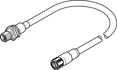 Festo NEBM-M12G12-RS-2.23-N-M12G12H