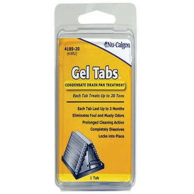 Nu-Calgon 4185-20 GEL TABS CONDENSATE TABLETS, 20