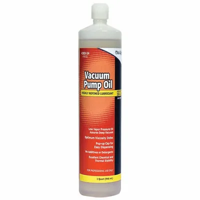 Nu-Calgon 4383-24 VACUUM PUMP OIL, 1 QUART