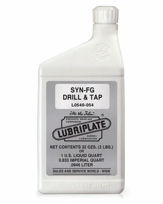 Lubriplate Lubricants Co L0540-054 DRILL&TAP OIL SYN-FG 1QT