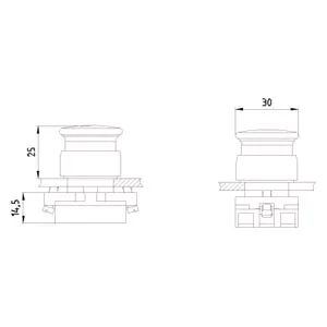 Siemens 3SB6010-1AC10-0YA0