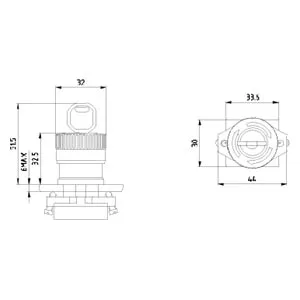 Siemens 3SB6010-1GD20-0YA0