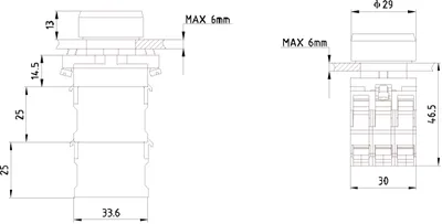 Siemens 3SB6113-0DB30-1BA0