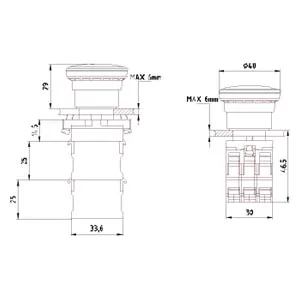 Siemens 3SB6110-1HA20-1CA0