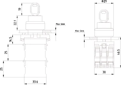 Siemens 3SB6110-4AA21-1BA0