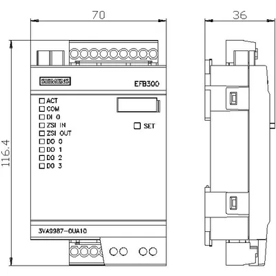 Siemens 3VA9987-0UA10