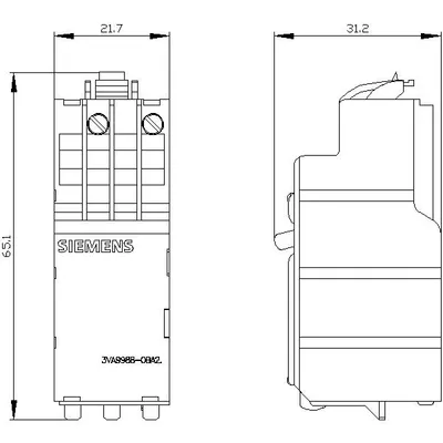 Siemens 3VA9988-0BA23