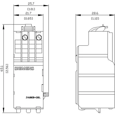 Siemens 3VA9908-0BB23