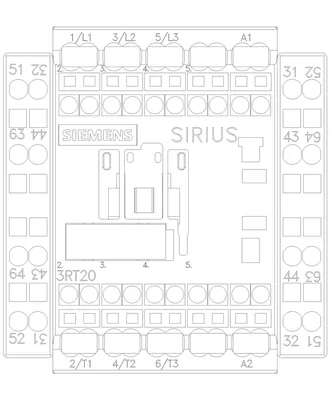 Siemens 3RT2017-2FF48-0KT1