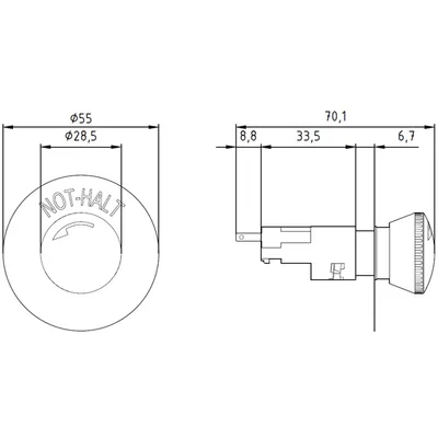 Siemens 3SB2203-1AC01